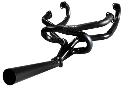 Empi 1-5/8 Inch Black Competition Merged Exhaust Header for Beetle - 3699