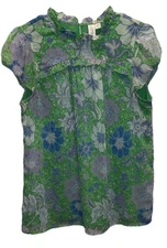 JOIE multicolored Floral Cottage Core Blouse Size Medium (New) No Tags