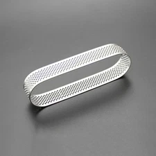 2 Pcs Fruit Tart Quiche Pan Stainless Steel Tarts Rings Cake Mold Tartlet Mould