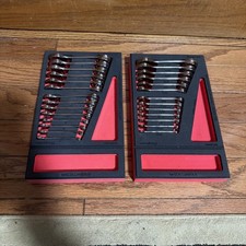 Snap On Metric And Sae Midget Combo Wrench Red Foam