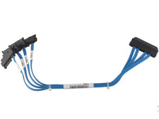 Dell PowerEdge 840 4-Port SAS HDD Cable Mini-SAS SFF-8087 Blue CJ027