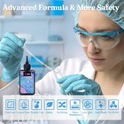 LET'S RESIN UV Resin Kit with Lamp, Upgraded 200g Crystal Clear&Low Odor UV