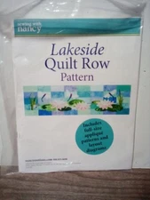 Sewing with Nancy Lakeside Quilt Row Pattern 2015