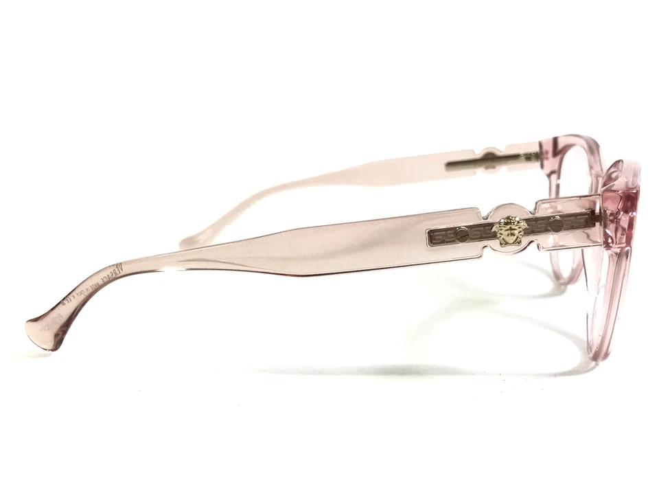 Versace оправы для очков MOD.3304 5339 прозрачный румяна розовый кошачий глаз 53-18-140 - Изображение 4 из 4