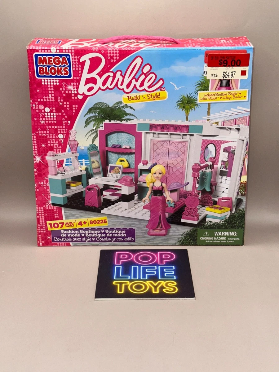 Mega Bloks Barbie Una vitrina llena de tesoros (Barbie blog