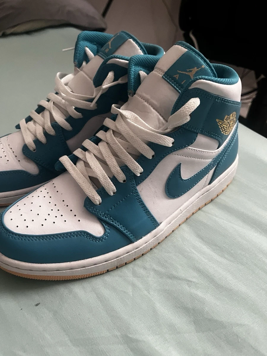 Jordan 1 Mid Aquatone for Sale - Authenticity Guaranteed - eBay