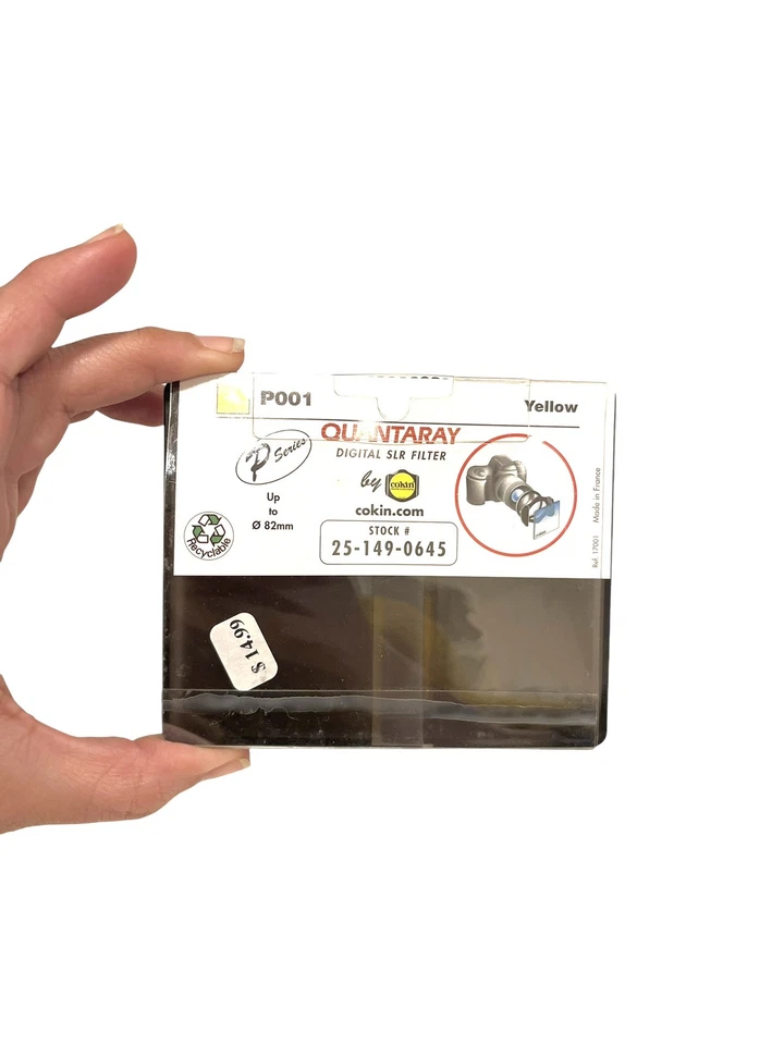 Colin QUANTARAY CREATIVE FILTER P001 Yellow With Original Box Vintage - Image 3 of 4