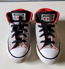 Converse All Star Chuck Taylor Black/Grey. Kids. Sneakers Size 1