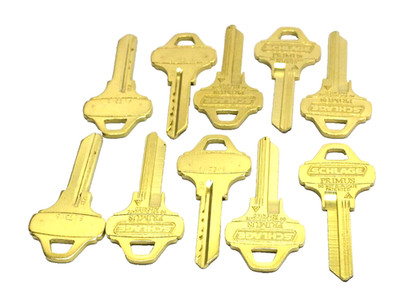 Schlage Primus Key Blanks .35-004-EV.468 C124 DE 35-004-EV 468 Primus 10 Pack