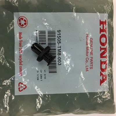 #ad #ad Genuine Honda Engine Oil Drain Plug Access Cover Clip 91505 TM8 003 $0.99