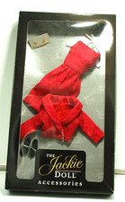 Franklin Mint Jackie Kennedy Christmas Suit White House Ensemble for Vinyl Doll