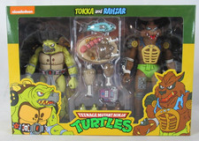 NECA TMNT Teenage Mutant Ninja Turtles Tokka & Rahzar 2 Pack MIB A056
