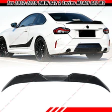HIGH KICK MP STYLE CARBON LOOK TRUNK SPOILER FOR 22-26 BMW G87 M2 G42 230i M240i