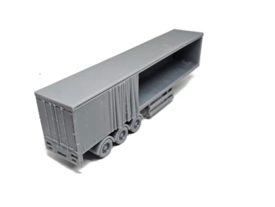 WPD OO Gauge Open Curtain Sided Trailer Model Railway Accessories & Scenery