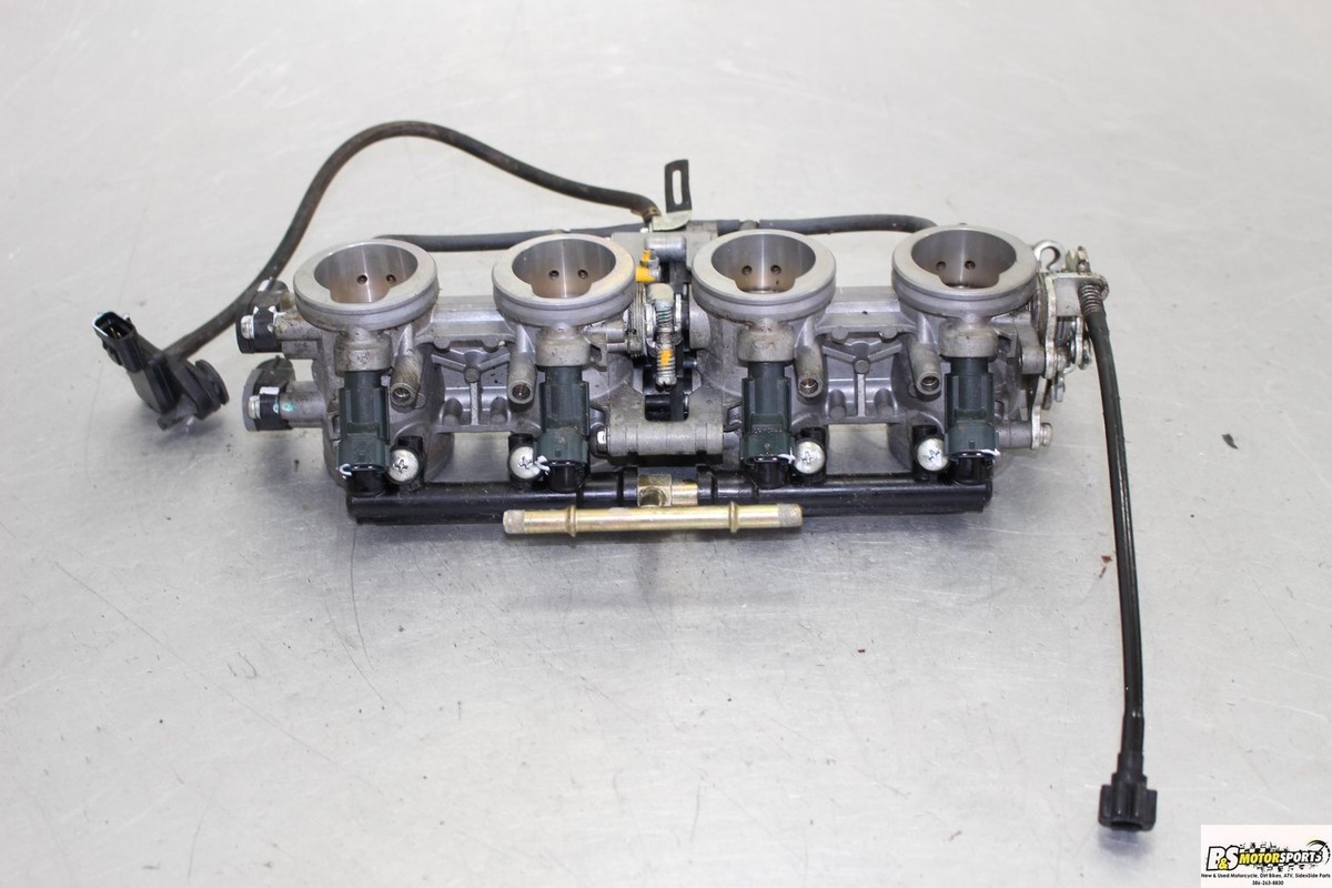 2008 Kawasaki Ninja Zx6r Main Fuel Injectors Throttle Bodies