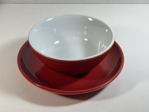Brasserie Bowls TableTops Gallery Soup Bowls Solid Color Red Green Purple - Picture 2 of 18