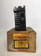 FPE 2220 CIRCUIT BREAKER NE-S FRAME 2POLE 20A 240VAC 125-250VDC FEDERAL PACIFIC