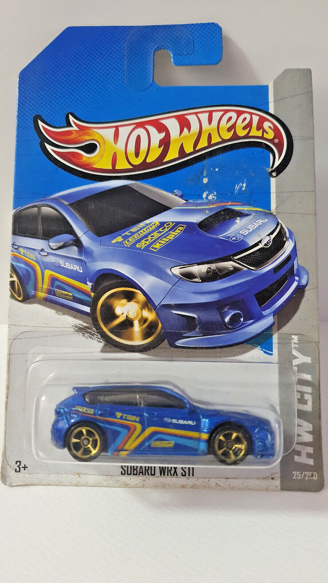 Hot Wheels Subaru WRX STI Hotwheels Racing Car | eBay