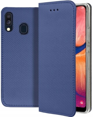 Für Samsung Galaxy A40 - SMART MAGNET Handy Tasche Wallet Etui Schutz Hülle Case