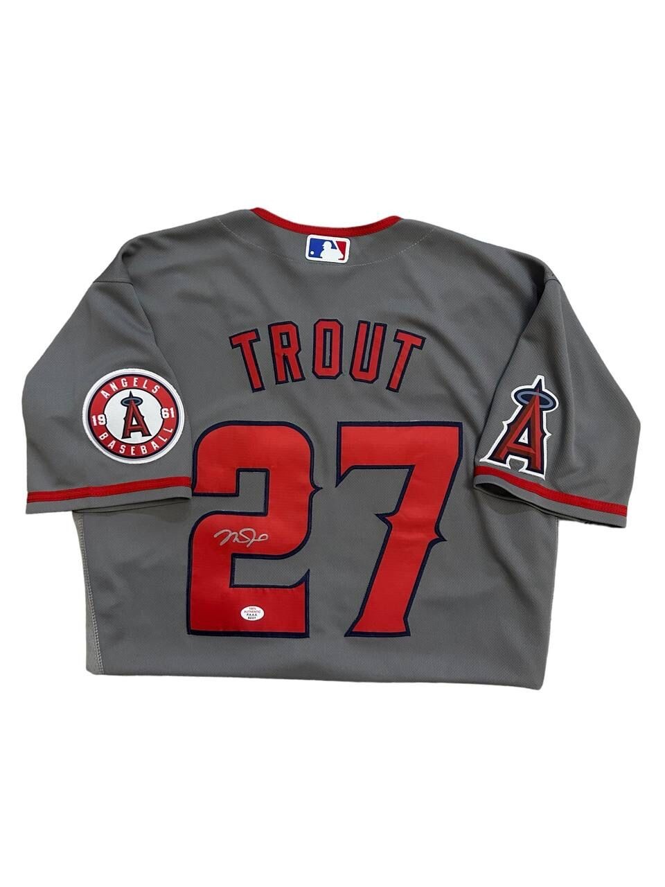 Mike Trout Jersey Signed Autographed LosAngeles Angels COA eBay