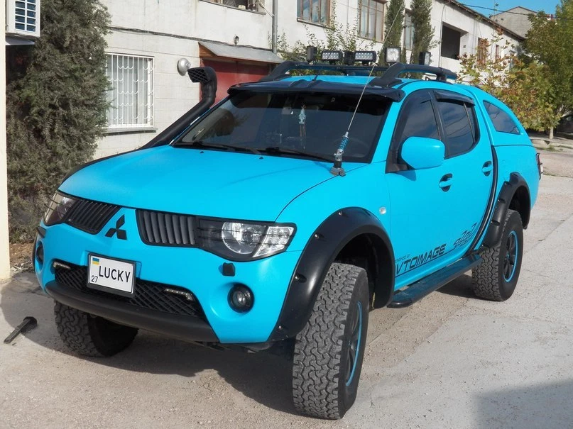 Pare-soleil avant déflecteur de pare-brise Mitsubishi L200 2006-2015 - Photo 4/4