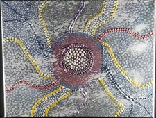 Original acrylic/canvas Painting By Artist