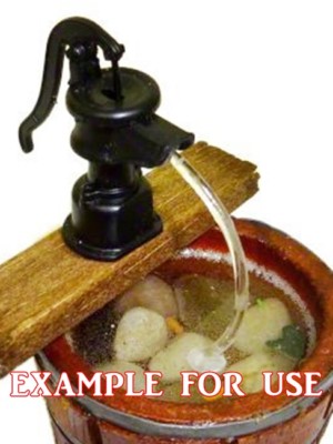 KIT POMPE À EAU MINIATURE ANCIENNE par CHRYSNBON pour FAIRY GARDEN