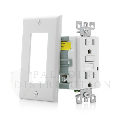 15A Amp GFCI GFI Tamper Resistant Safety Outlet Receptacle w/ LED - UL (70 Pack)
