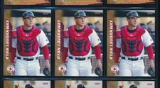 Lot (3) 2013 Choice #24 Ryan Lavarnway Pawtucket Red Sox (CO35) SWSW6