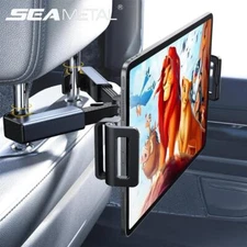 Seametal Telescopic Car Phone Holder Tablet Holder Anti Shake Tablet Mount 4-12.