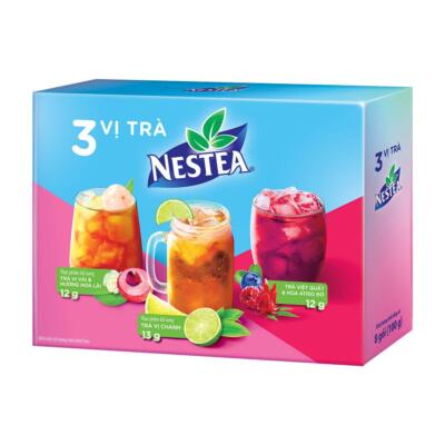 Nestea Instant Tea - Fruits & Berry Hibiscus, 3 Flavours - Fresh, Sweet Tea