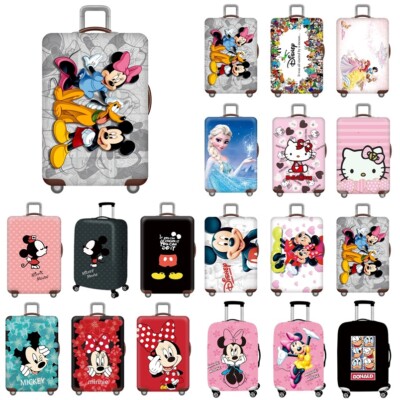 Mickey Minnie Mouse Disney Luggage Cover Protector for Travel Suitcase Trolley--