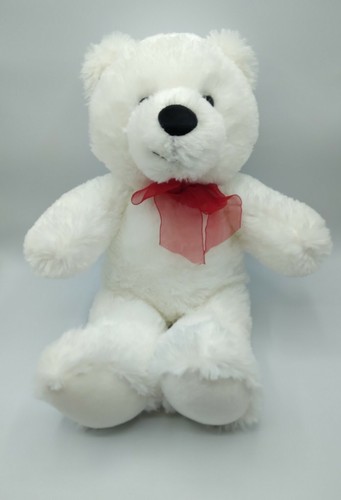 aurora white teddy bear