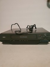 Vtg RCA VR501 VHS 4 Head VCR Player Video Cassette Recorder Tested Parts only