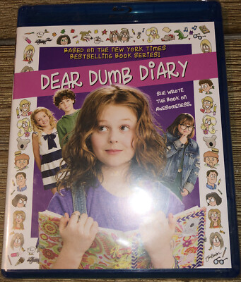 Jim Benton's DEAR DUMB DIARY (2013) Blu-ray new / sealed No slip / no digital