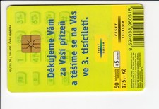 TÉLÉCARTE  RÉPUBLIQUE  TCHÈQUE  