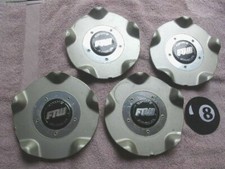 Set 4 Ftw Sport Wheels 5 Spoke Pewter Silver 6 Wheel Center Caps Set 4 Ftw Sport Wheels 5 Spoke Pewter Silver 6 Wheel Center Caps