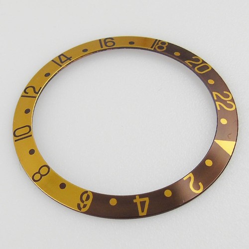 38mm black blue red Aluminum alloy bezel insert for 40mm SUB parnis mens watch - Picture 4 of 11