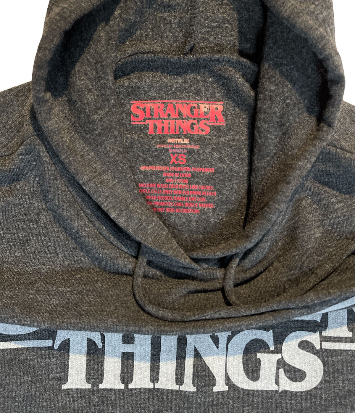 Stranger Things Netflix Official Merchandise Hood… - image 3