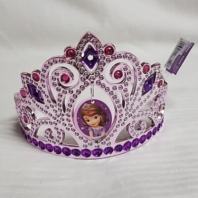 Disney Sofia the First Tiara Cameo Costume Accessory NWT Embellished Comb 