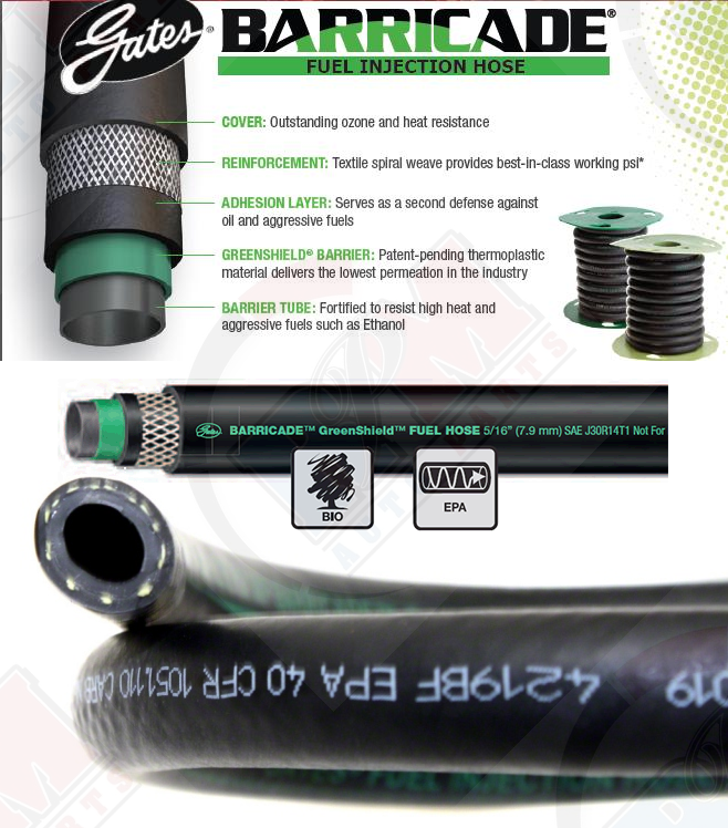 Gates Barricade 3/8 Inch Fuel Hose 27315 | O'Reilly Auto Parts - Foto 10