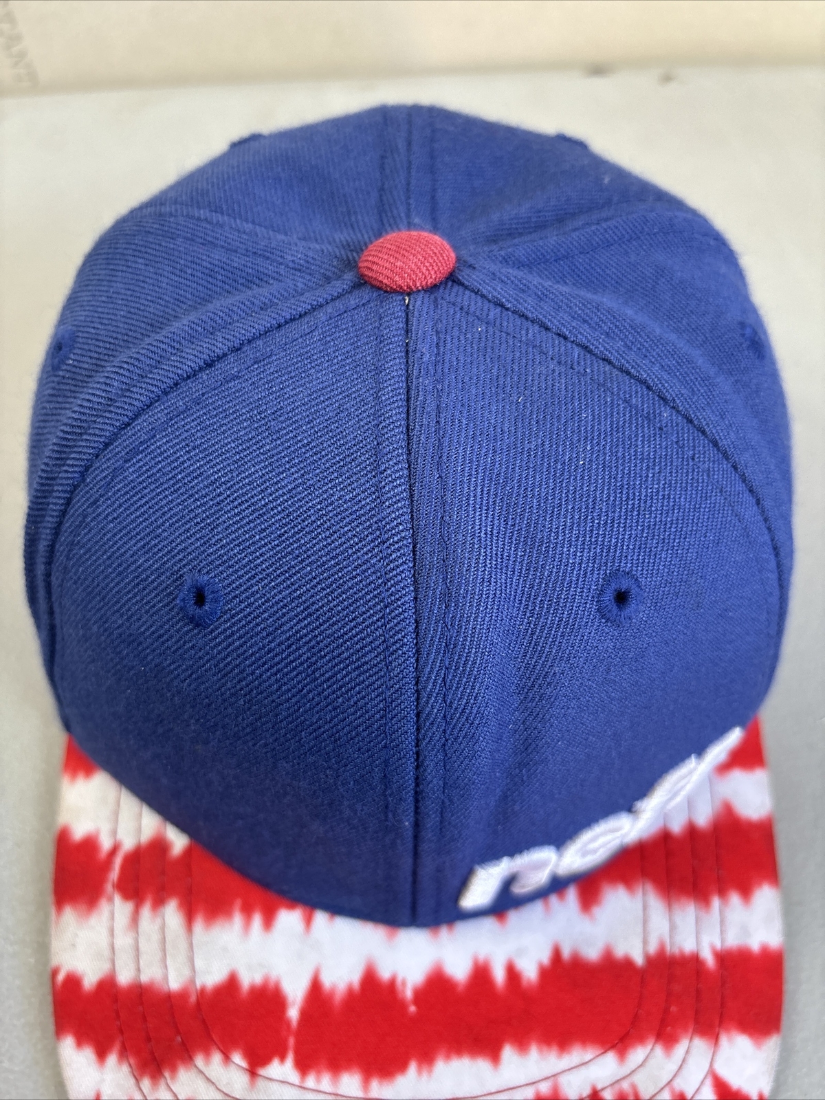 NEFF Hat Cap Snap Back Cap Adjustable Red White B… - image 5