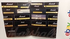 MARSHALL GUITAR AMPLIFIERS GUITAR WORLD POSTER   11 X 16  a2