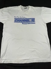 Vtg. Screen Stars Best Tee. Size Large. Single Stitch. Promo For Access TV 