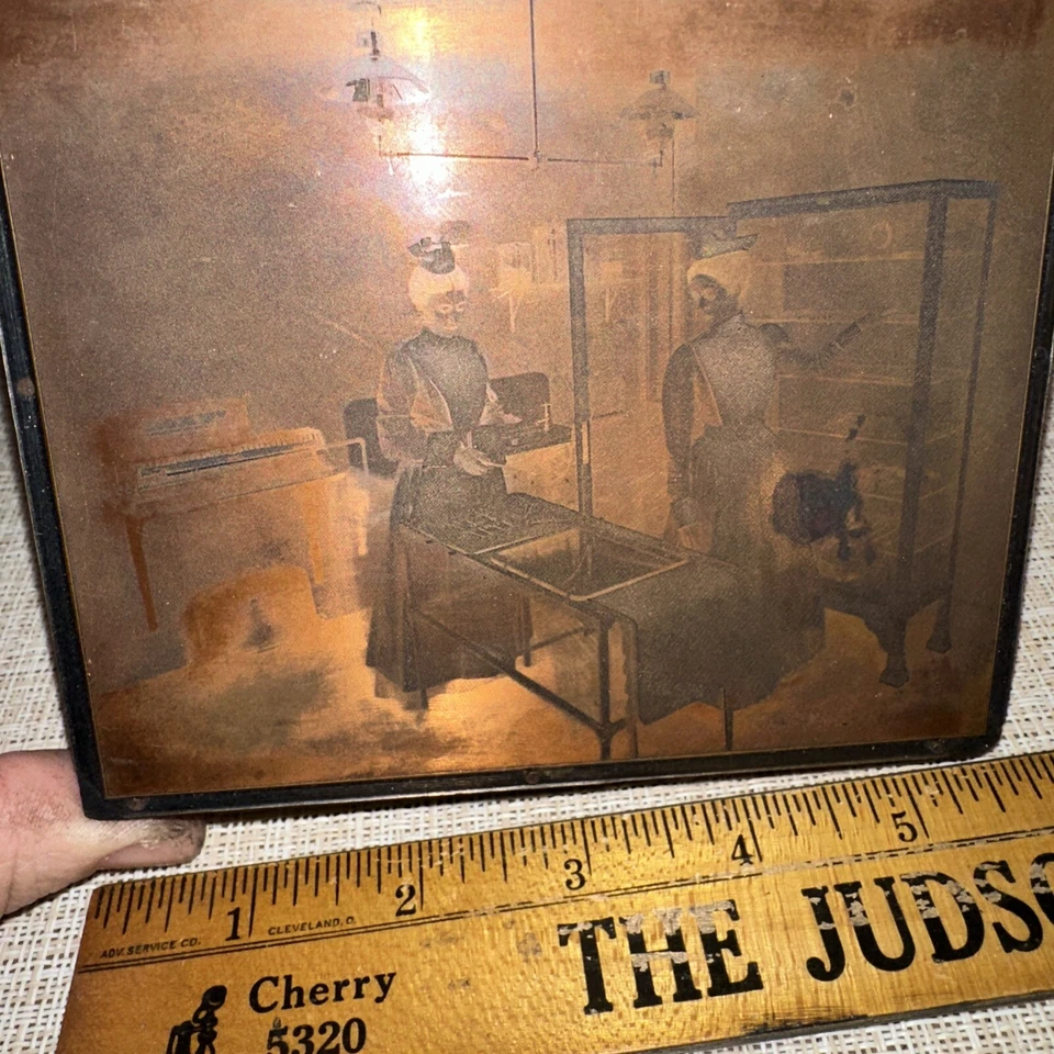 Printing Block ( Vincent Memorial Hospital ) 2 Nurses Prepping Operating Room - Image 2 of 4