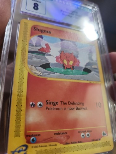 Slugma graded CGC 8 for sale on eBay