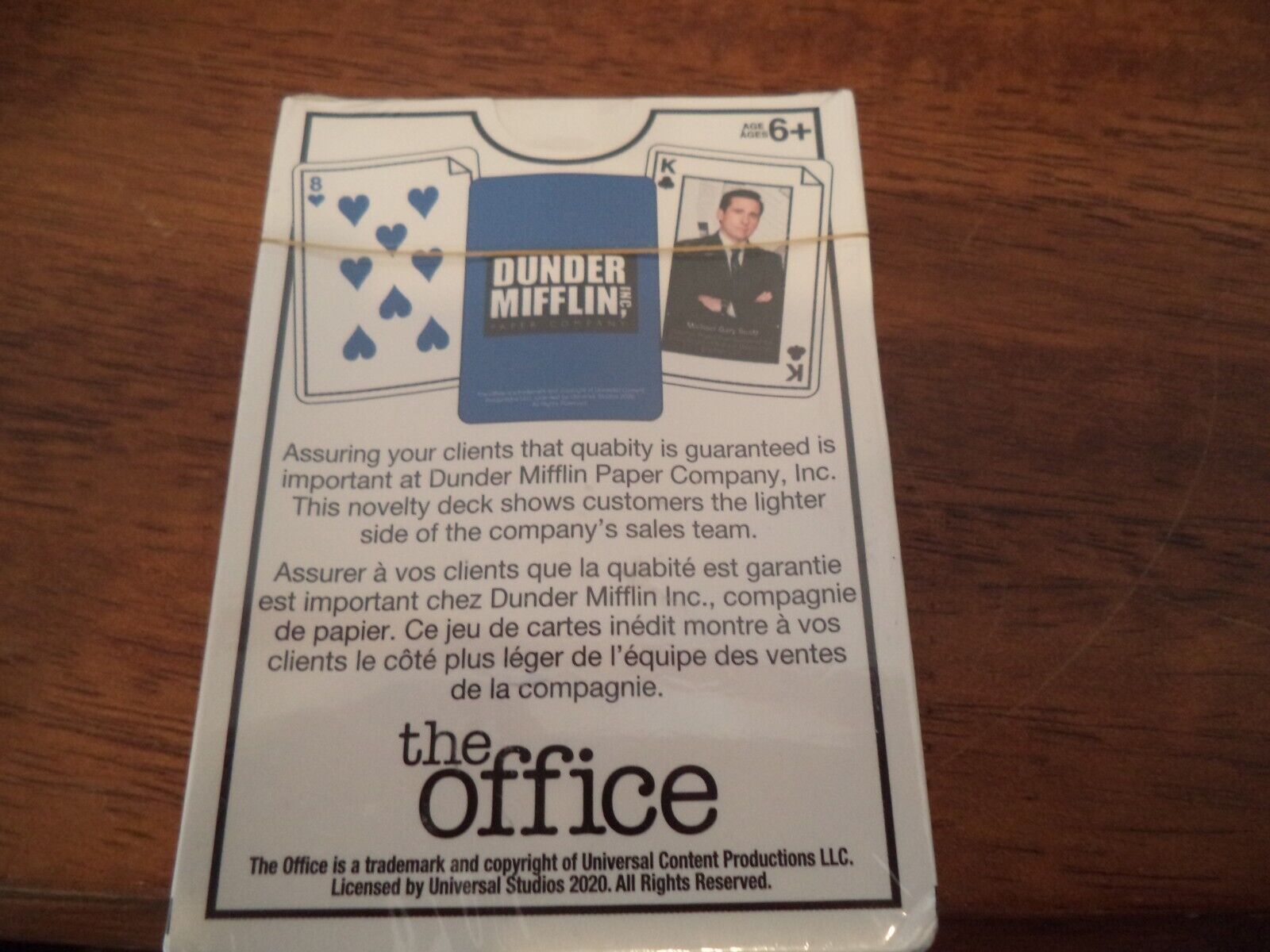 The Office Dunder Mifflin Playing Cards  52 Card Deck + 2 Jokers, 1 Each -  Dillons Food Stores