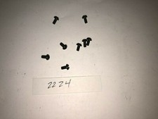 LIONEL PARTS ,8 SCREWS, 3/48 X 3/16 ROUND HEAD, 2224 2224T STEPS