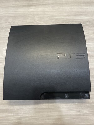 Sony PlayStation 3 - Slim 120GB Black Console CONSOLE ONLY - NOT TESTED
