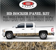 Obliteration Tallgrass Duck Camo Rocker Panel Decal Wrap Truck Suv - 12 X 24ft Obliteration Tallgrass Duck Camo Rocker Panel Decal Wrap Truck Suv - 12 X 24ft